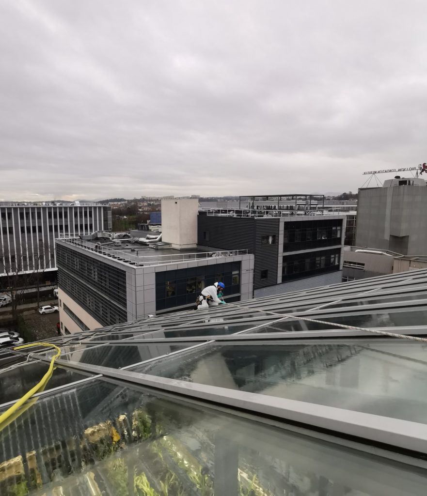 nettoyage verrière cordiste